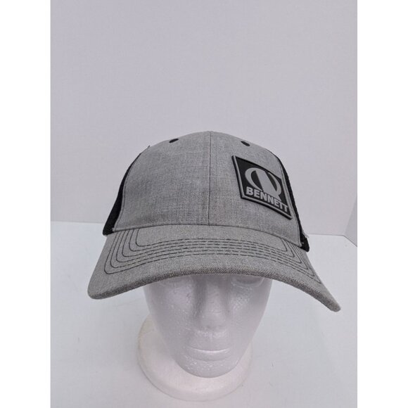 Bennett Safety Is Priority One 45 Years Men Gray Mesh Back Adj Strap Back Cap - Picture 2 of 9